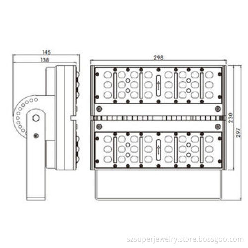 IP65 LED Tunnel Light, 60W